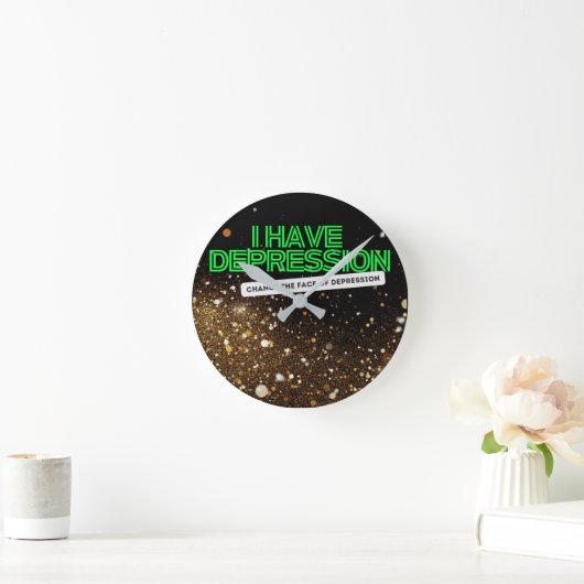 ICH HABE DEPRESSION_ Uhr (Zuhause)