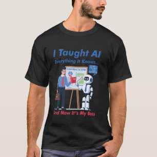 Ich habe der KI alles beigebracht, was sie weiß, u T-Shirt