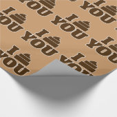 Ich habe dich gekackt geschenkpapier (Ecke)