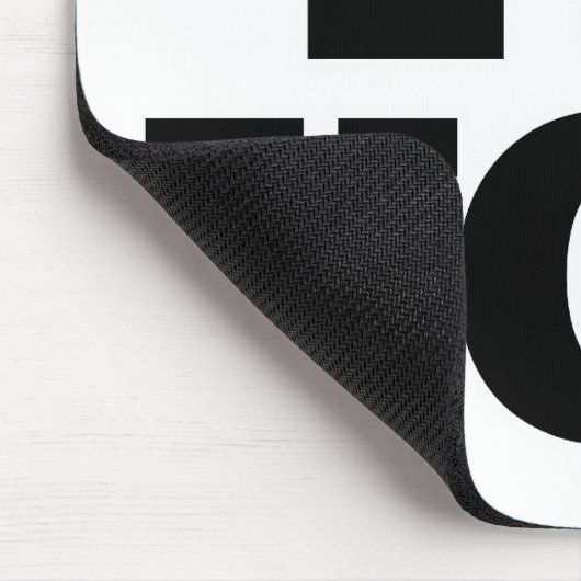 Ich habe dich Gekackt Mousepad (Ecke)