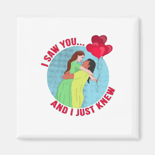 Ich habe dich gesehen.. und ich wusste nur, was ic magnet