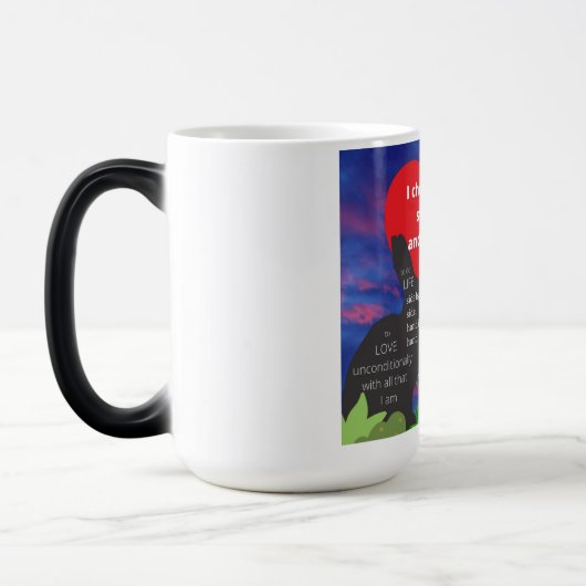 Ich habe dich gewählt ... und ich verwandlungstasse (Links)