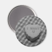 Ich habe dich Gewollt Magnet (Vorderseite/Rückseite)