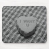 Ich habe dich Gewollt Mousepad (Vorne)