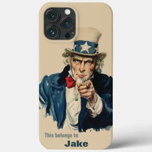 Ich habe dich Gewollt Uncle Sam Recruitment Post Case-Mate iPhone Hülle