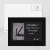 Ich habe dich Liebe. Postkarte (Vorne/Hinten)