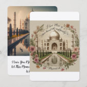 Ich habe dich mehr als alles andere Liebe Einladung (Vorne/Hinten)