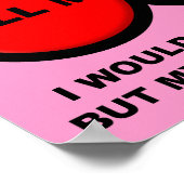 Ich habe dich mit all meinem Hintern Liebe-Poster- Poster (Ecke)