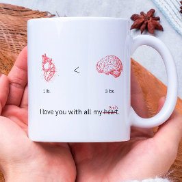 Ich habe dich mit meinem Hypothalamus Liebe Kaffeetasse