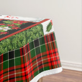 Ich habe dich nie Verlassen, Weihnachts-Kardinal-Q Tischdecke (Beispiel)