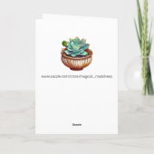 Ich habe dich sehr Liebe | Zum Valentinstag Karte (Rückseite)