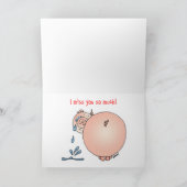 Ich habe dich so Liebe! Karte (Innenseite)