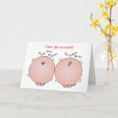 Ich habe dich so Liebe! Karte (Gelbe Blume)