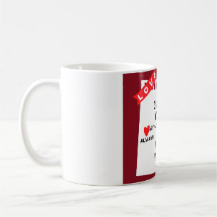 "Ich habe dich so sehr Liebe" Kaffeetasse
