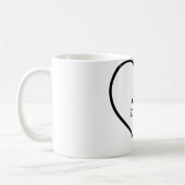 Ich habe dich so sehr Liebe Kaffeetasse (Links)
