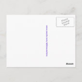 Ich habe dich so sehr Liebe Postkarte (Rückseite)