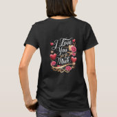 Ich habe dich so sehr Liebe T-Shirt (Rückseite)