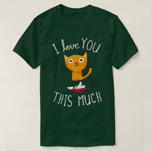 Ich habe dich so sehr Liebe T-Shirt (Design vorne)