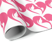 Ich habe dich vom Herzen Liebe. Geschenkpapier (Rolleneckpunkt)