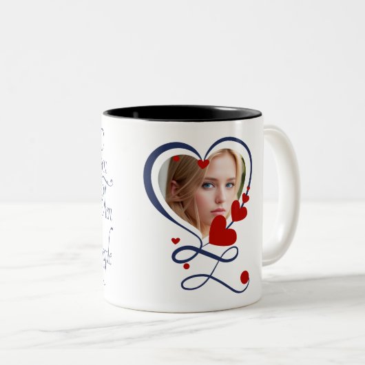 Ich habe dich weniger gegessen als andere Leute Zweifarbige Tasse (VorderseiteRechts)