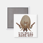 Ich habe dich zum Abheben gezwungen Magnet (Vorderseite/Rückseite)