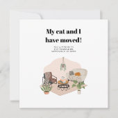 Ich habe die Ankündigung "Adresse Boho bewegen" ve (Vorderseite)