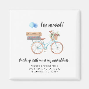 Ich habe die Ankündigung "Adresswechsel" verschobe Magnet