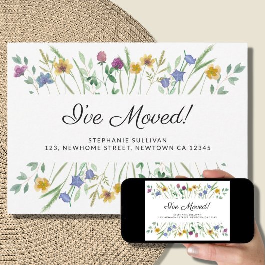 Ich habe die Ankündigung "Bewegung der Wildblume"