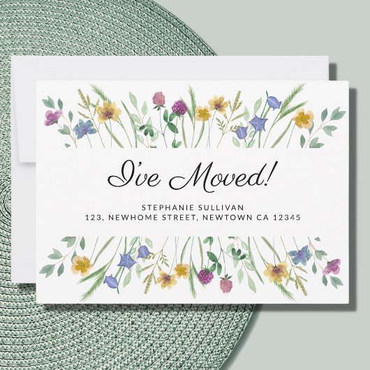 Ich habe die Ankündigung "Bewegung der Wildblume"