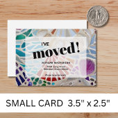 Ich habe die Ankündigung, den Strand zu verschiebe Mitteilungskarte