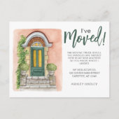 Ich habe die Ankündigung der Aquarelltür verschobe (Vorderseite)