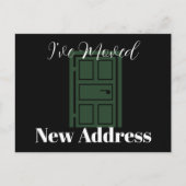 Ich habe die Ankündigung einer einfachen neuen Zuh Postkarte (Vorderseite)