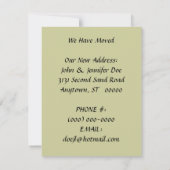 Ich habe die Ankündigung Petunia Blume Zuhause ver (Rückseite)