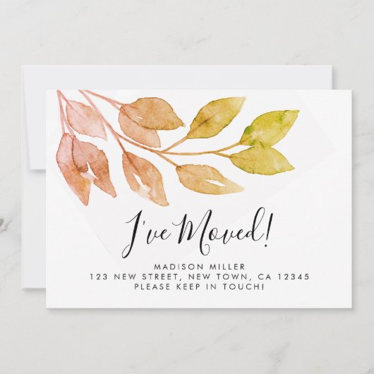 Ich habe die Ankündigung über die Bewegung von Fal (Vorderseite)