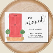 Ich habe die Ankündigung über die rote Tür verscho