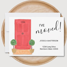 Ich habe die Ankündigung über die rote Tür verscho