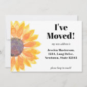 Ich habe die Ankündigung von Sonnenblumen verschob (Vorderseite)