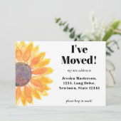 Ich habe die Ankündigung von Sonnenblumen verschob (Stehend Vorderseite)