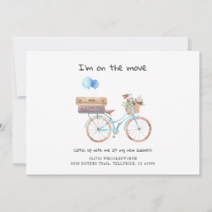 Ich habe die Ankündigung "Wasserfarben-Chic-Bewegu