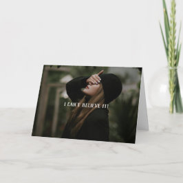 ICH HABE DIE APOLOGIE VERGESSEN DANKESKARTE