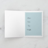 Ich habe die Baby Boy Card erhalten Einladung (Innenseite)