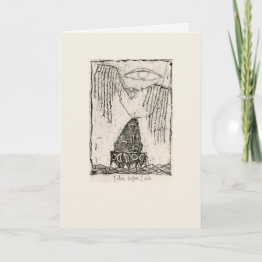 Ich habe die, bevor ich die habe karte (Vorderseite)