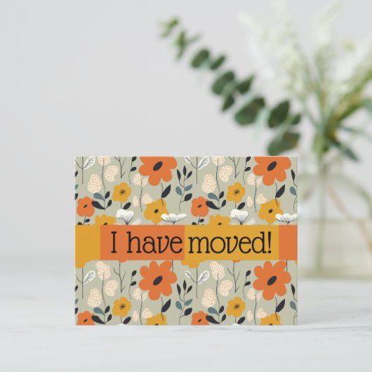 Ich habe die Blumenankündigung des Mittelalters ve Postkarte (Stehend Vorderseite)