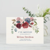 Ich habe die botanische Ankündigung von Burgund in (Stehend Vorderseite)