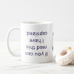Ich habe die Delphin-Tasse gekentert Kaffeetasse