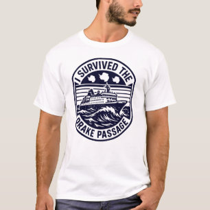 Ich habe die Drake-Passage Antarktika überlebt T-Shirt