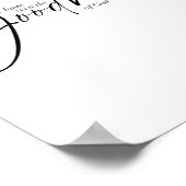 Ich habe die Güte Gottes zwei Schriftart gesehen Poster (Ecke)