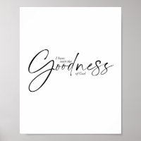 Ich habe die Güte Gottes zwei Schriftart gesehen