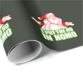 ICH HABE DIE HO IN DEN HOMO GESETZT GESCHENKPAPIER (Rolleneckpunkt)