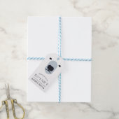 Ich habe die Kälte vor Party gewehrt! | Funny Geschenkanhänger (Mit Garn)